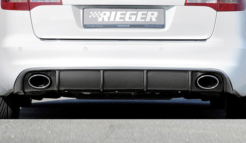 AUDI A6 FACELIFT - RIEGER HECK DIFFUSOR HECKANSATZ – Bild 2