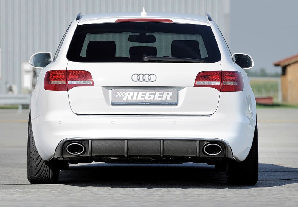 AUDI A6 FACELIFT - RIEGER HECK DIFFUSOR HECKANSATZ – Bild 3