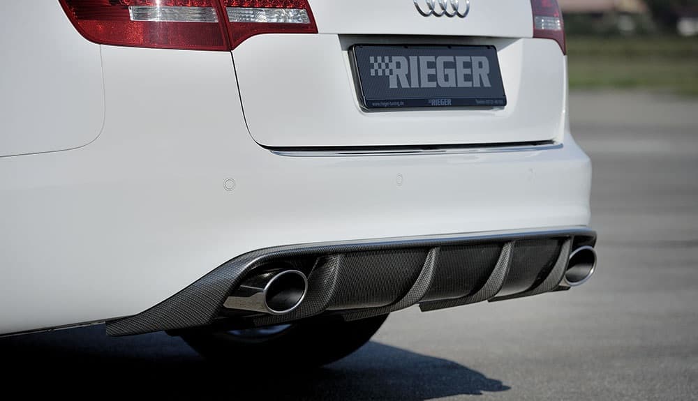 AUDI A6 FACELIFT - RIEGER HECK DIFFUSOR HECKANSATZ
