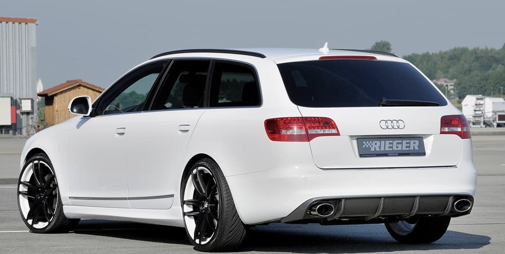 AUDI A6 FACELIFT - RIEGER HECK DIFFUSOR HECKANSATZ – Bild 4