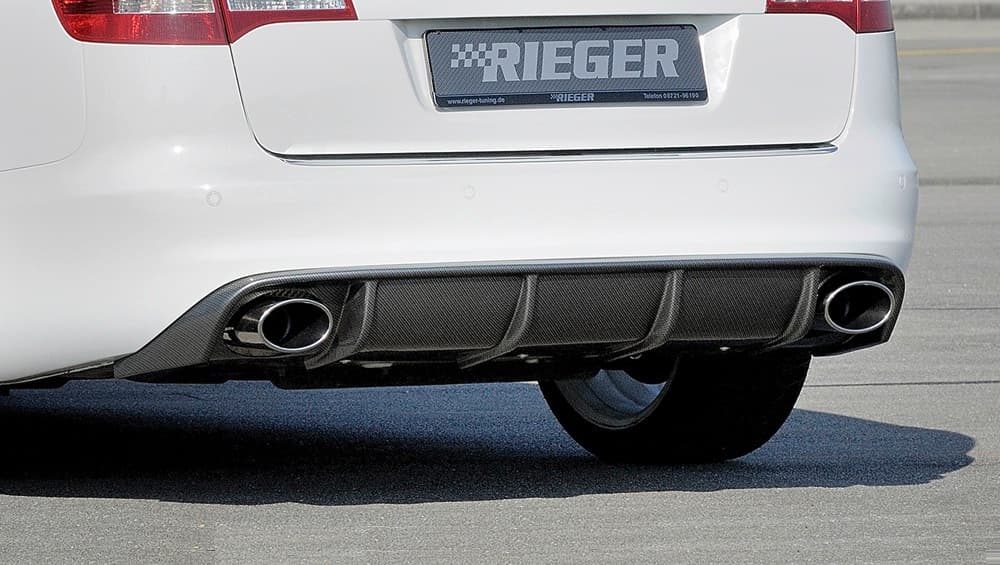 AUDI A6 FACELIFT - RIEGER HECK DIFFUSOR HECKANSATZ – Bild 5