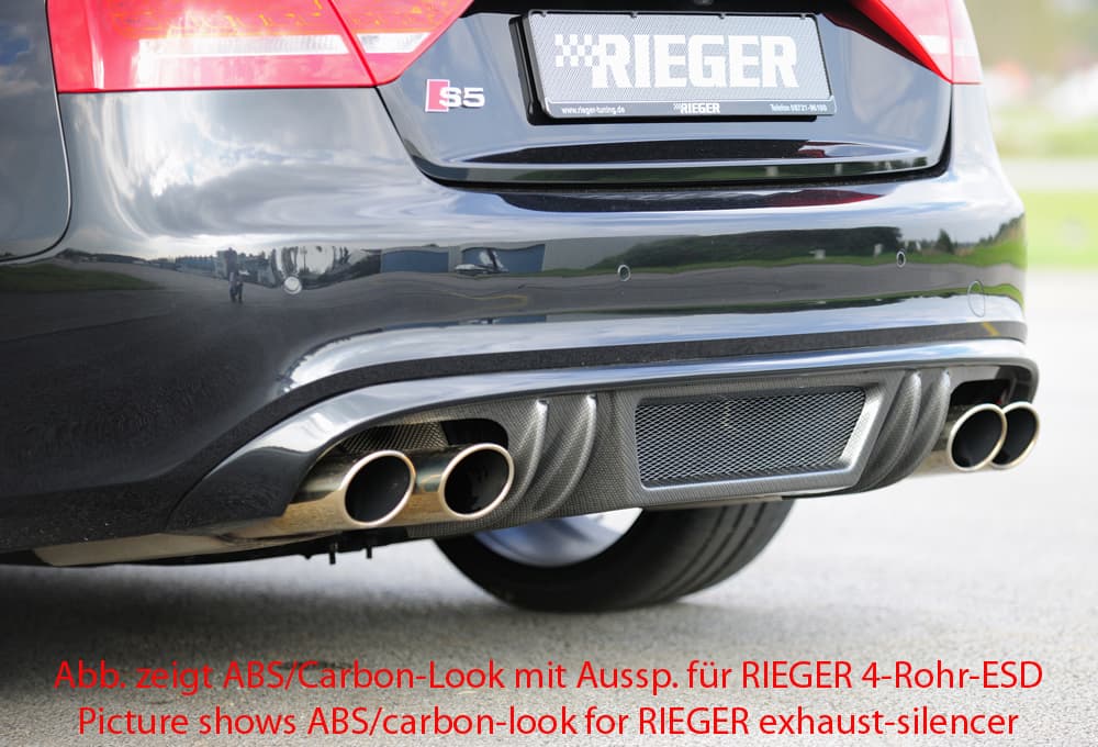 AUDI S5 SPORTBACK - RIEGER DUPLEX HECK DIFFUSOR – Bild 3