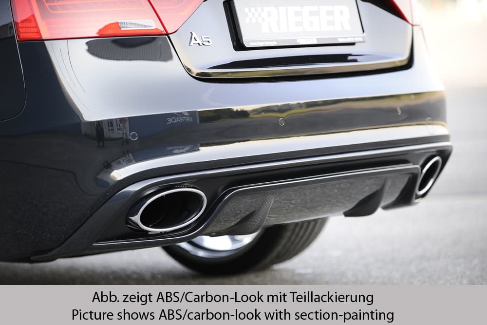AUDI A5 COUPE - DIFFUSOR HECKANSATZ RS5 OPTIK – Bild 2