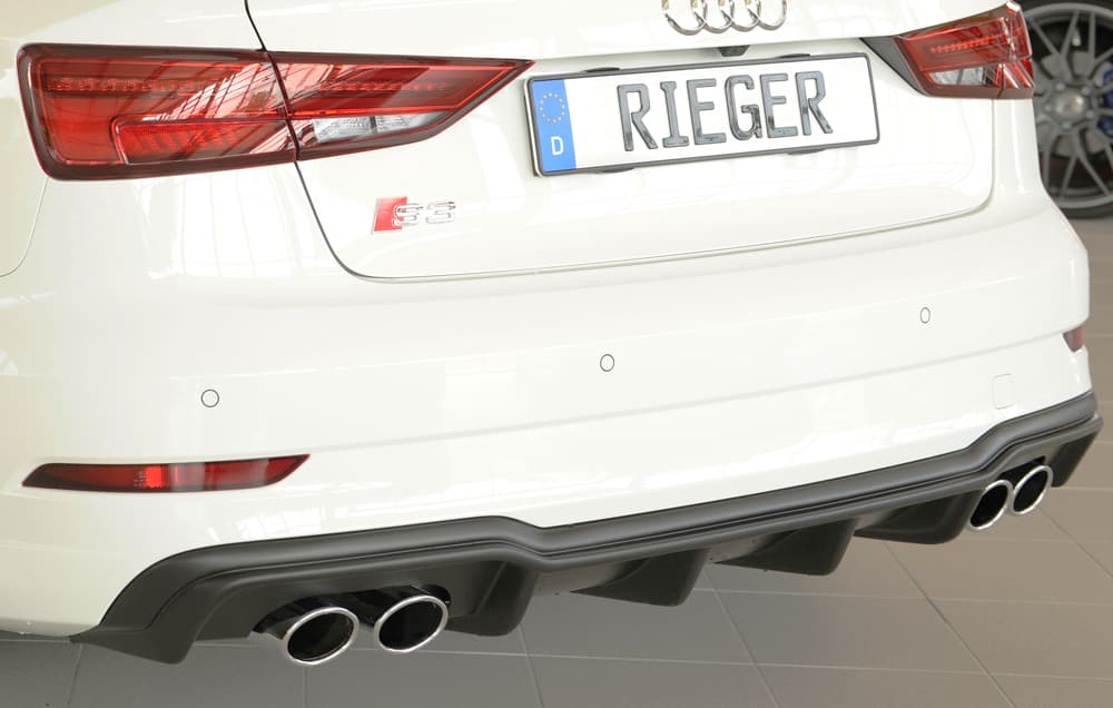 AUDI S3 LIMOUSINE - RIEGER HECK DIFFUSOR (MATT)