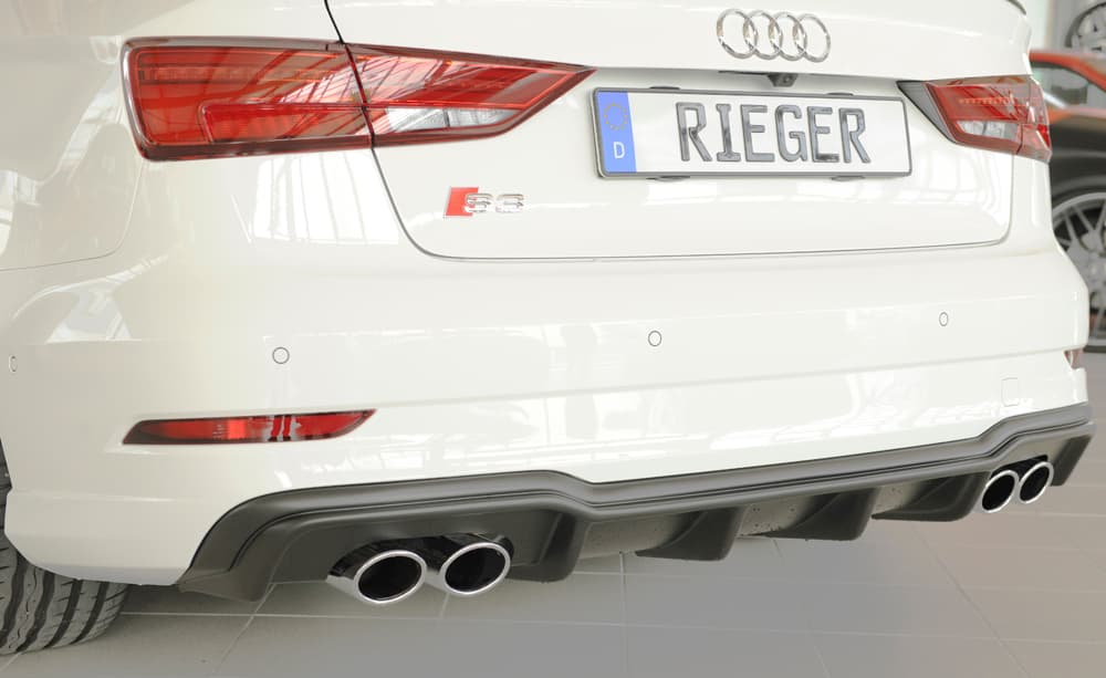 AUDI S3 LIMOUSINE - RIEGER HECK DIFFUSOR (MATT) – Bild 2