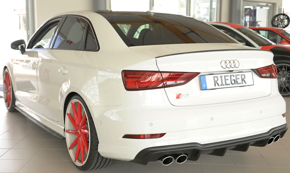 AUDI S3 LIMOUSINE - RIEGER HECK DIFFUSOR (MATT) – Bild 3