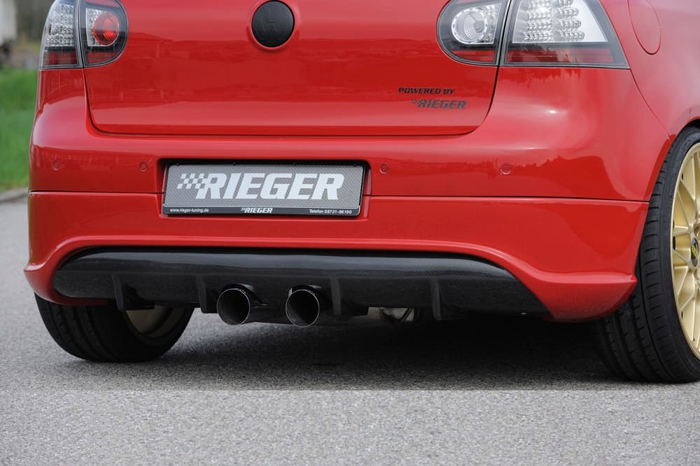 VW GOLF 5 - HECKANSATZ DIFFUSOR R32 OPTIK – Bild 2