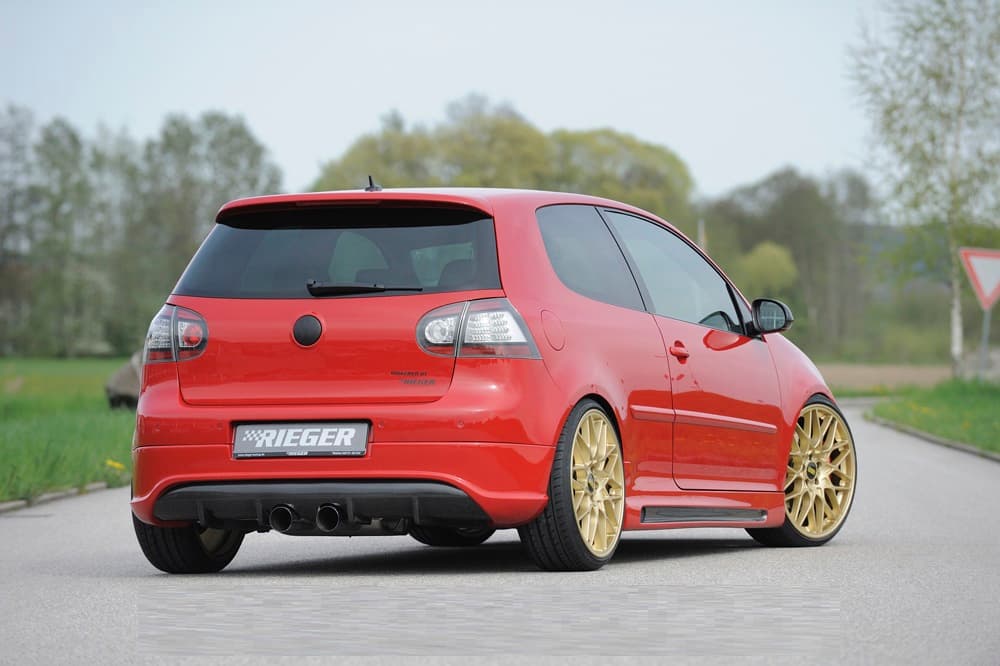 VW GOLF 5 - HECKANSATZ DIFFUSOR R32 OPTIK – Bild 4