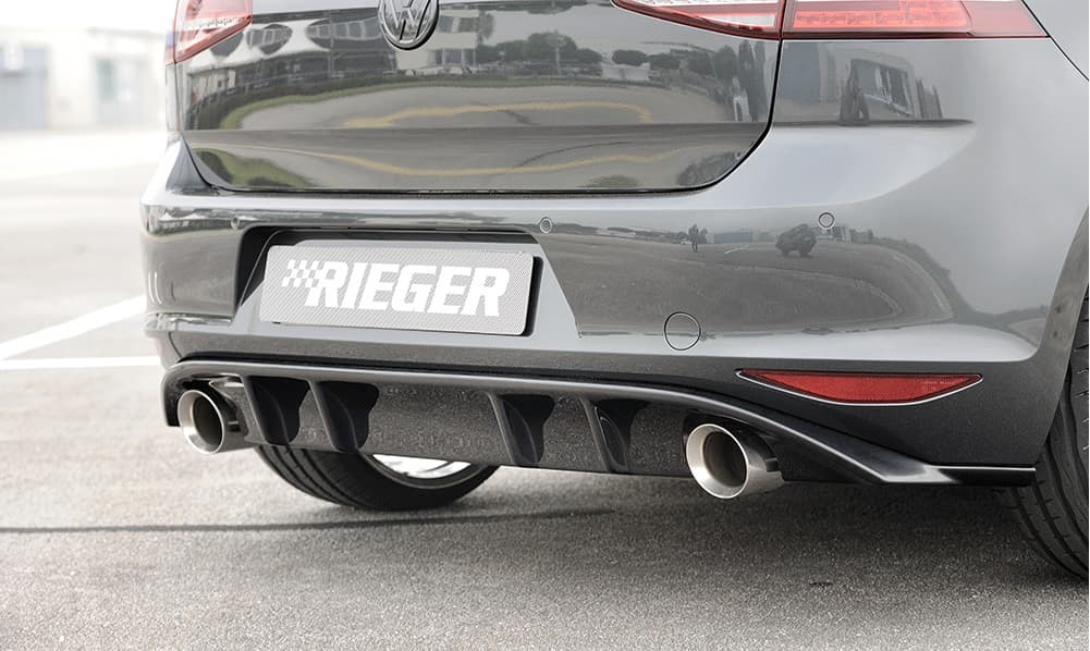 VW GOLF 7 GTI - RIEGER HECK DIFFUSOR