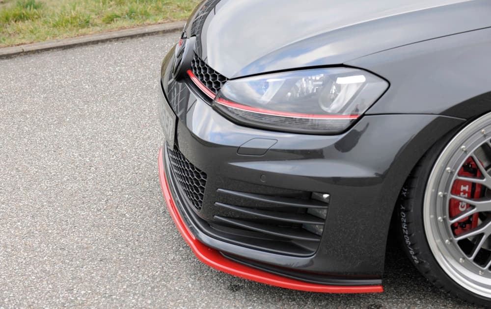 VW GOLF 7 GTD - RIEGER FRONTSPOILER LIPPE (DTC) – Bild 2