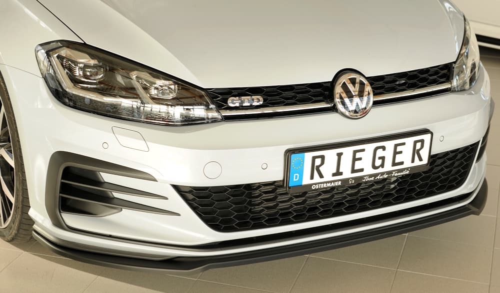 VW GOLF 7.5 GTD - RIEGER FRONTSPOILER LIPPE (DTC) – Rieger
