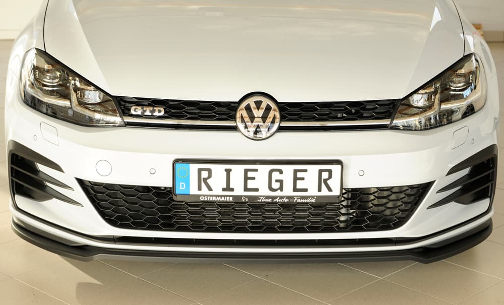 VW GOLF 7.5 GTD - RIEGER FRONTSPOILER LIPPE (DTC) – Bild 5