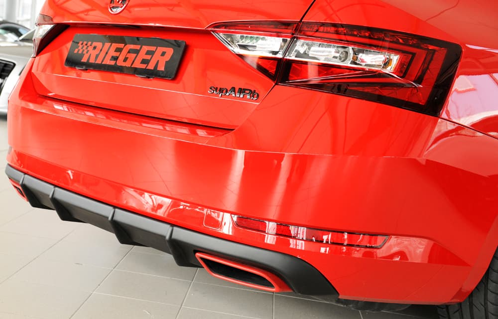 SKODA SUPERB - RIEGER DIFFUSOR