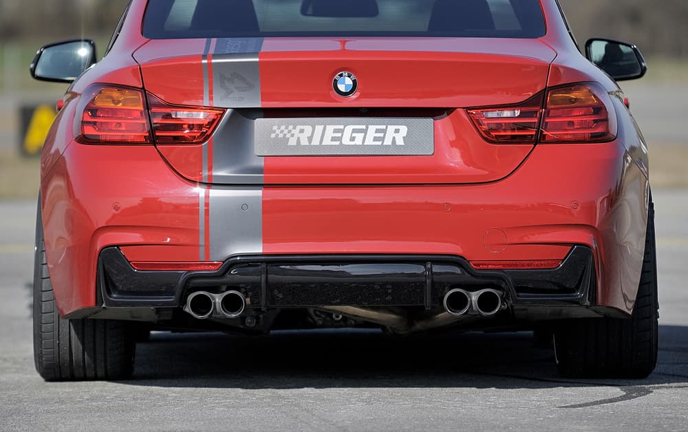 BMW F36 GRAN COUPE M-PAKET - RIEGER DUPLEX DIFFUSOR OO-OO – Bild 2