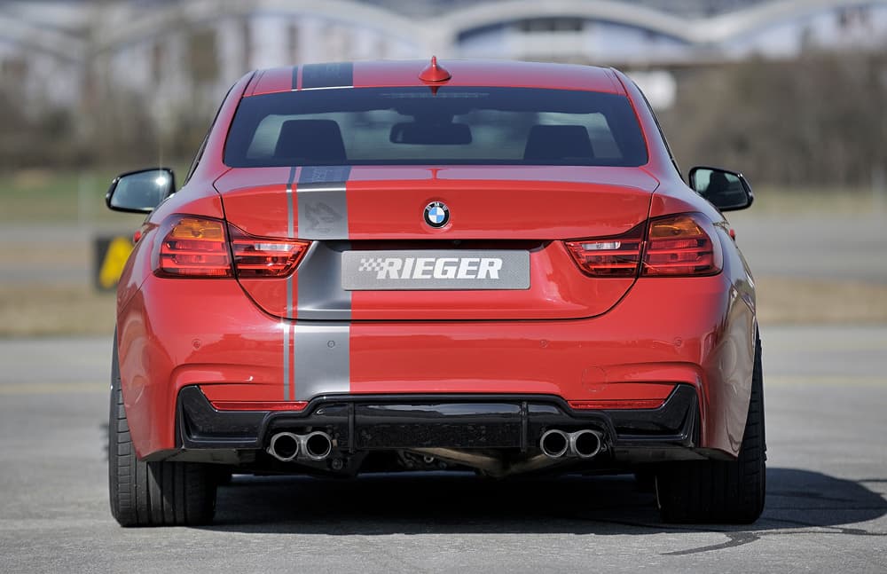 BMW F36 GRAN COUPE M-PAKET - RIEGER DUPLEX DIFFUSOR OO-OO – Bild 3