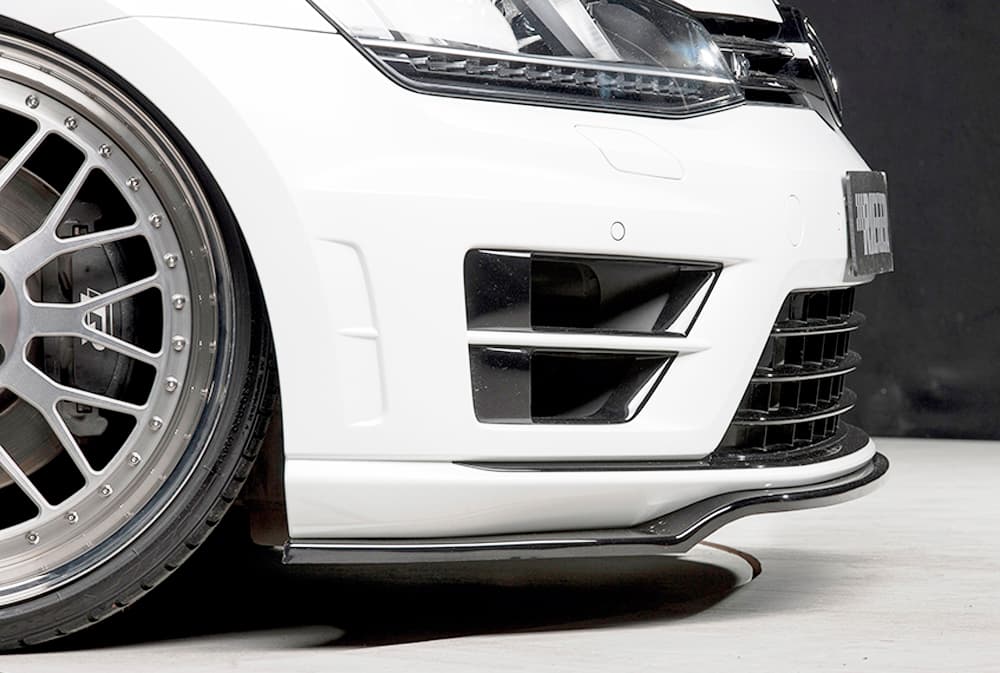 VW GOLF 7 R - RIGER FRONTSPOILER LIPPE (DTC)
