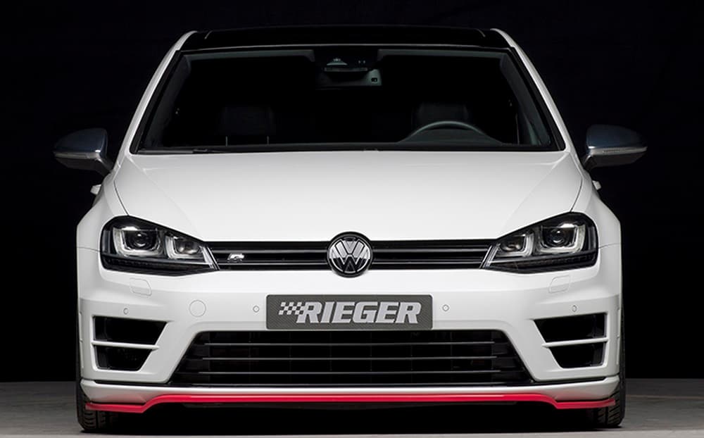 VW GOLF 7 R - RIGER FRONTSPOILER LIPPE (DTC) – Bild 2