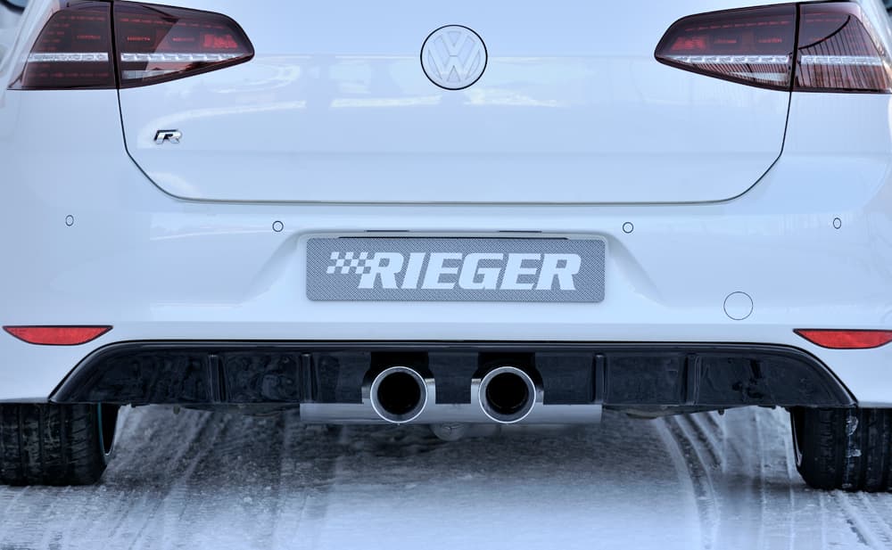 VW GOLF 7 R - HECK DIFFUSOR (GLANZ) – Bild 3