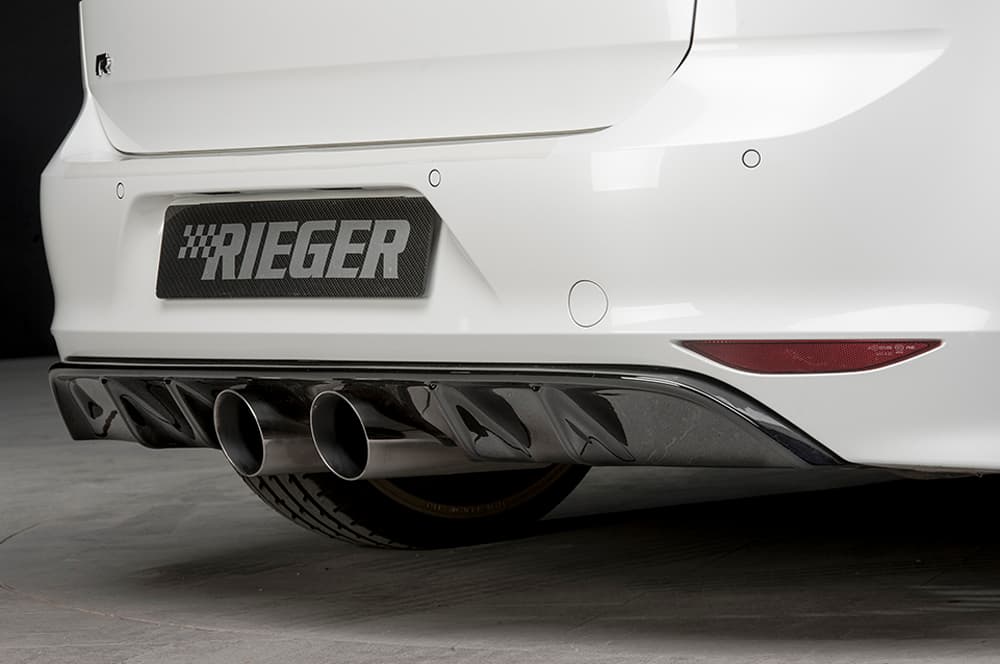 VW GOLF 7 R - HECK DIFFUSOR (GLANZ) – Bild 4