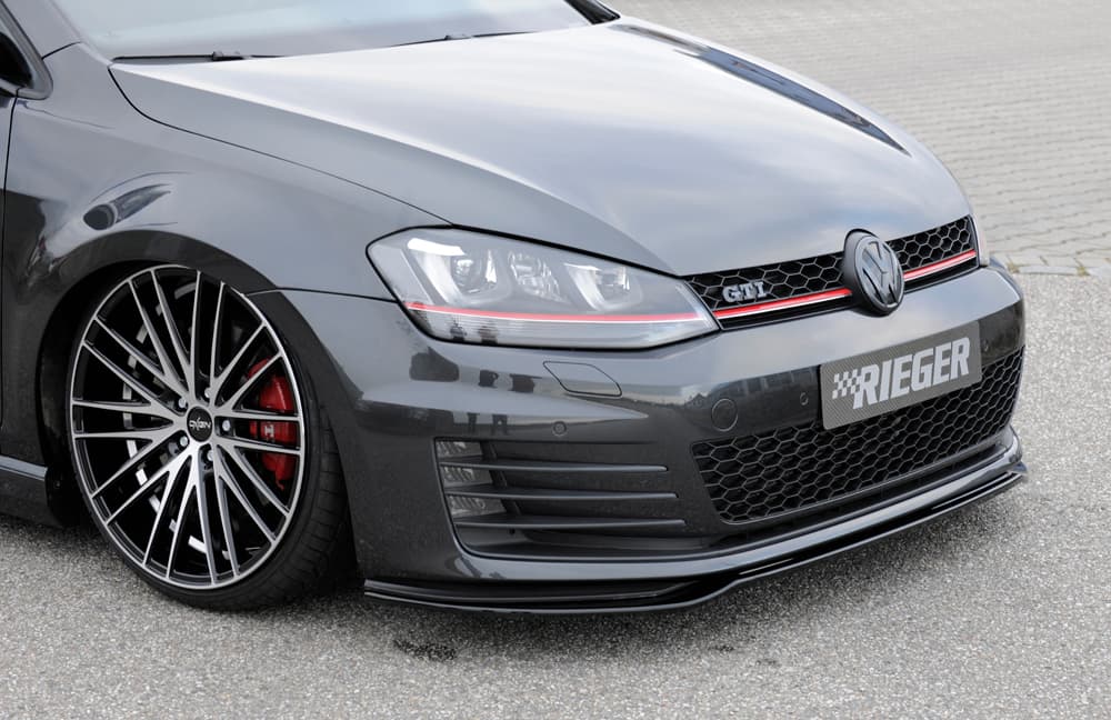 VW GOLF 7 GTD - RIEGER FRONTSPOILER LIPPE (DTC) – Bild 4