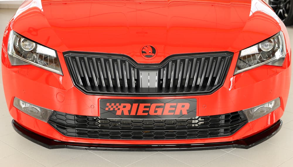 SKODA SUPERB - RIEGER FRONT SPOILER / LIPPE – Bild 4
