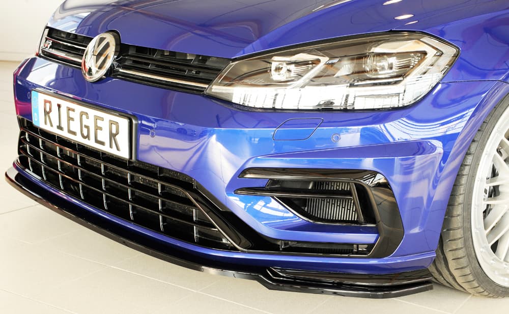 VW GOLF 7.5 R - RIEGER FRONTSPOILER LIPPE