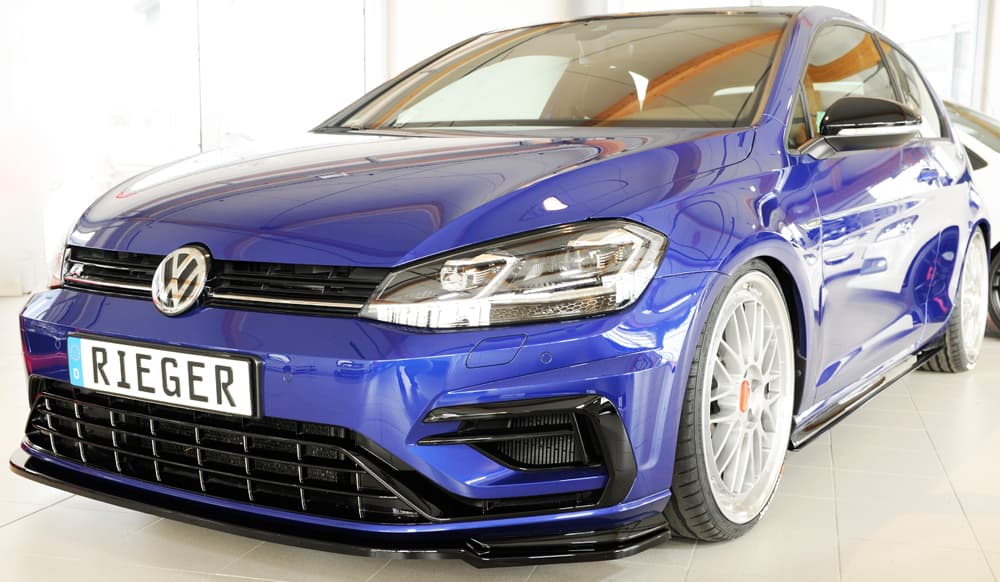 VW GOLF 7.5 R - RIEGER FRONTSPOILER LIPPE – Bild 3