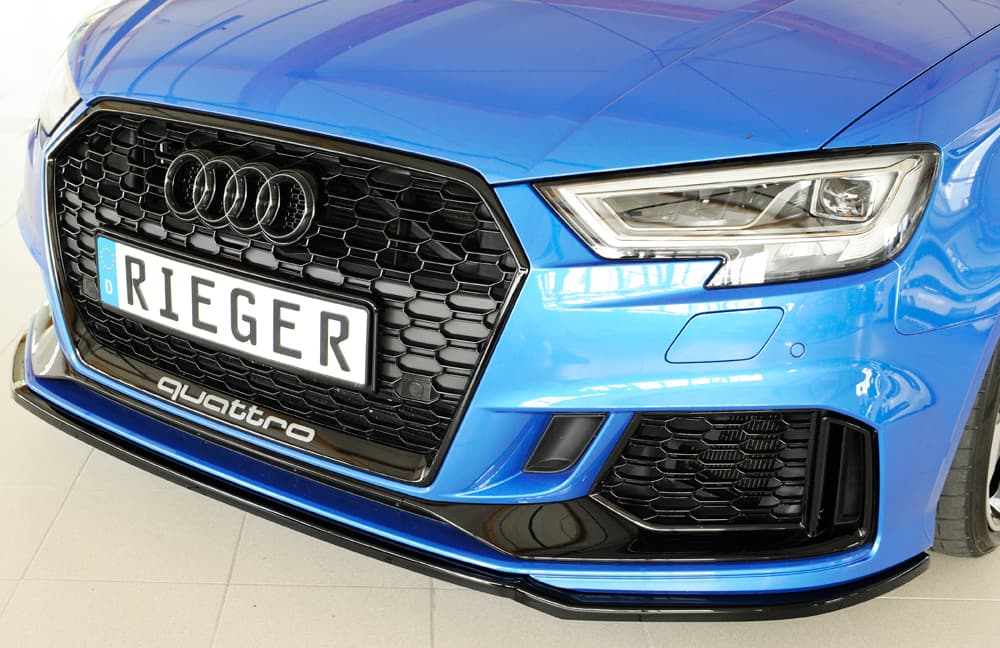 AUDI RS3 2017+ - RIEGER SPOILERSCHWERT FRONTSPOILER LIPPE (DTC) – Bild 3