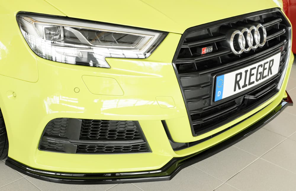 AUDI A3 FACELIFT - RIEGER FRONTSPOILER | FRONTLIPPE (DTC) – Bild 2
