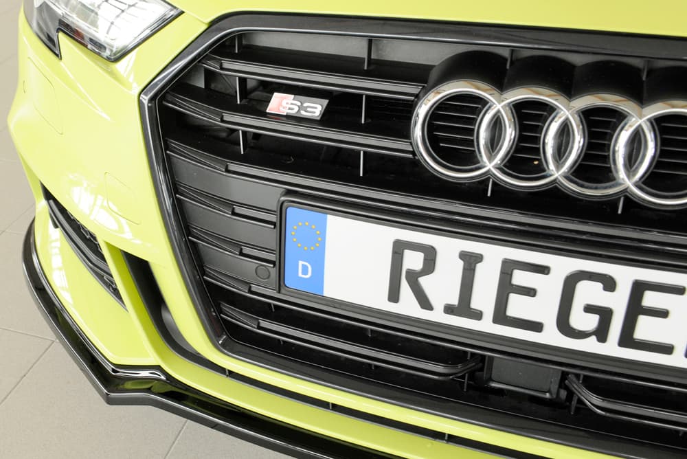 AUDI A3 FACELIFT - RIEGER FRONTSPOILER | FRONTLIPPE (DTC) – Bild 4