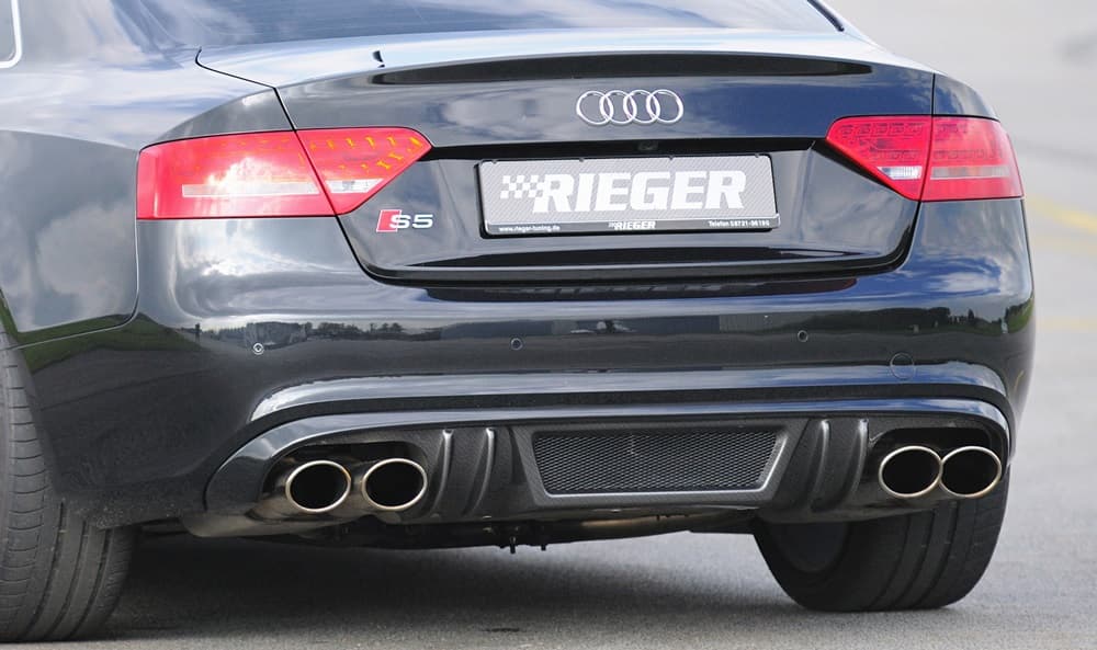 AUDI A5 SPORTBACK - DIFFUSOR HECKANSATZ CARBON OPTIK OO-OO