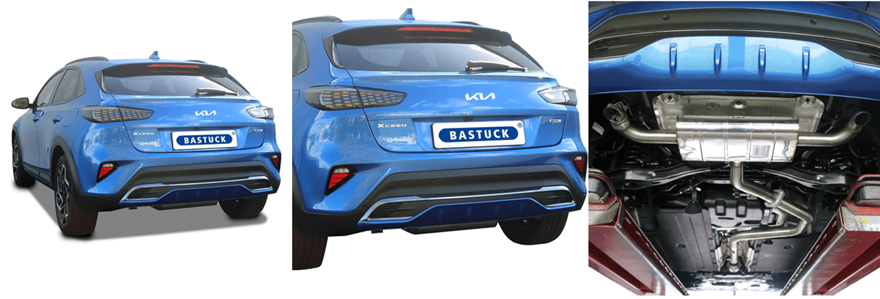 KIA XCEE'D - DUPLEX SPORT AUSPUFF ANLAGE AB OPF – Bild 4