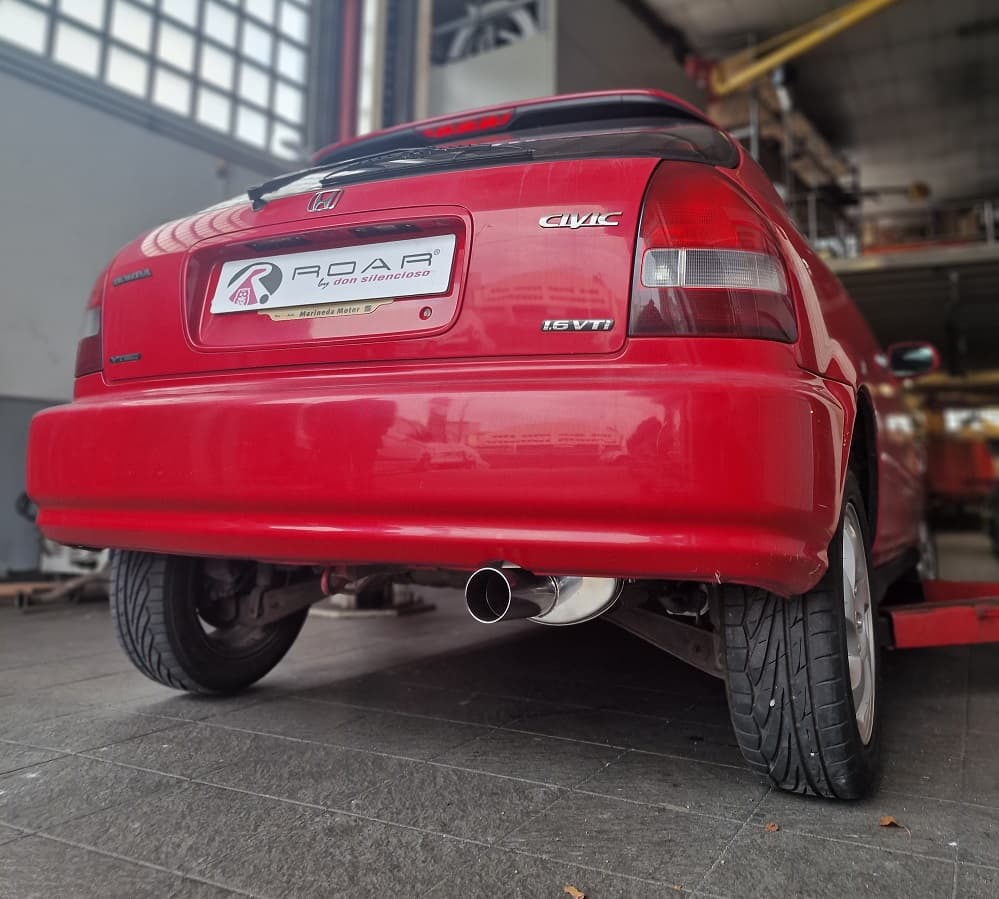 HONDA CIVIC - ROAR SPORT AUSPUFF 1x Ø 85MM
