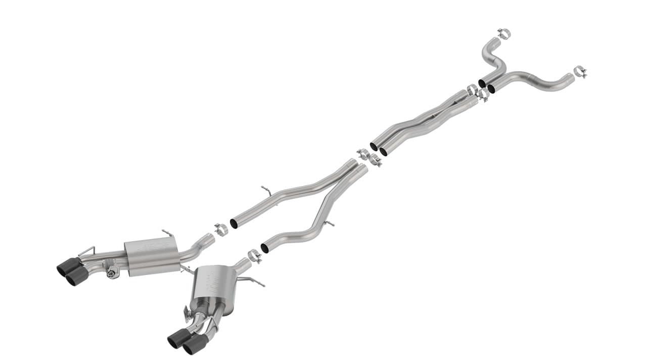 CADILLAC CTS-V - BORLA DUPLEX SPORTAUSPUFF ANLAGE AB KAT