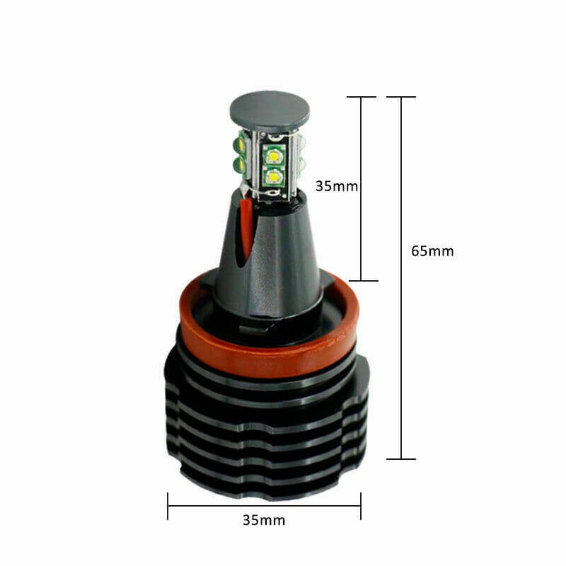 BMW E64 - H8 120W LED ANGEL EYES MARKER – Bild 4