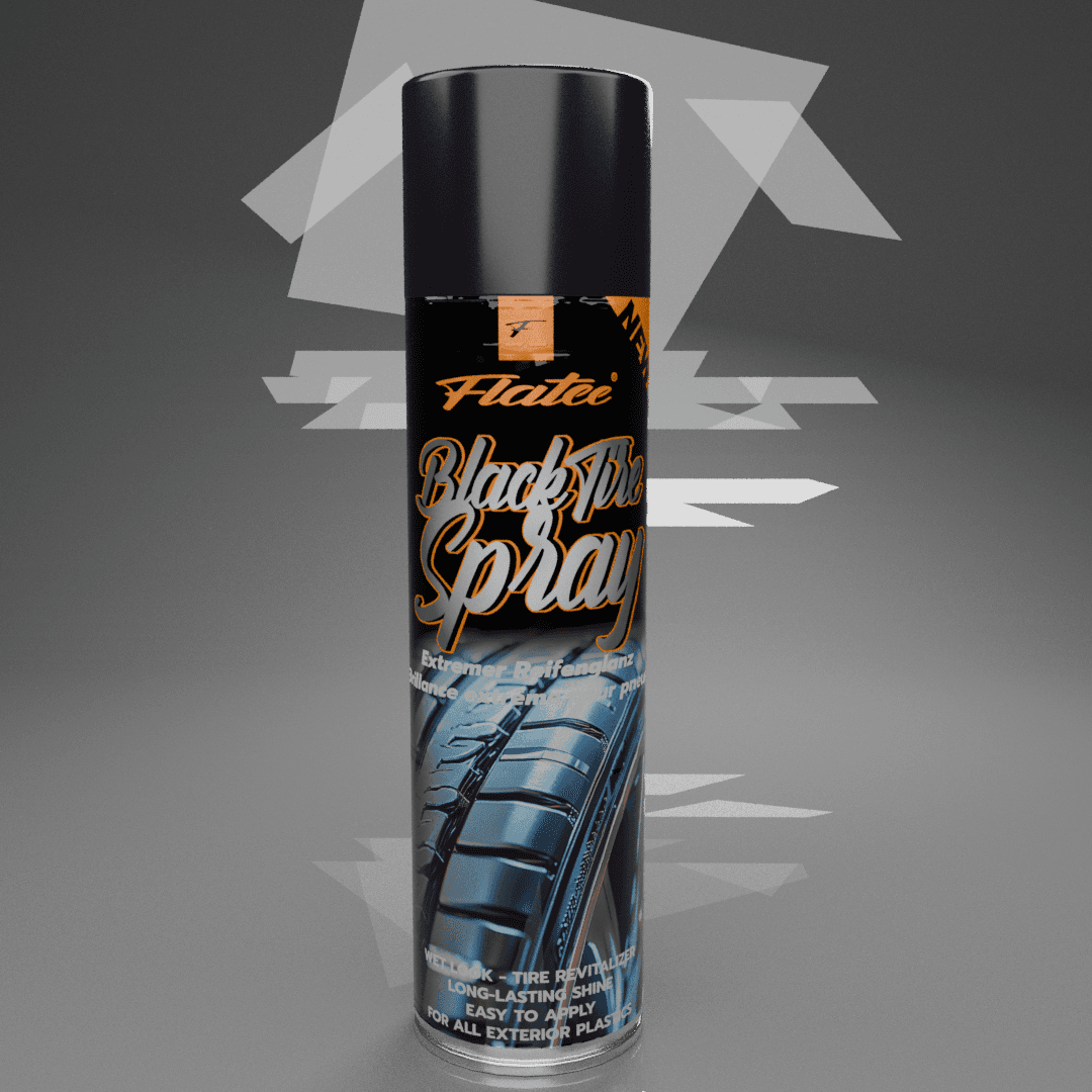 Flatee BlackTire Spray Reifenschwärzer 500ml 18001 – Bild 5