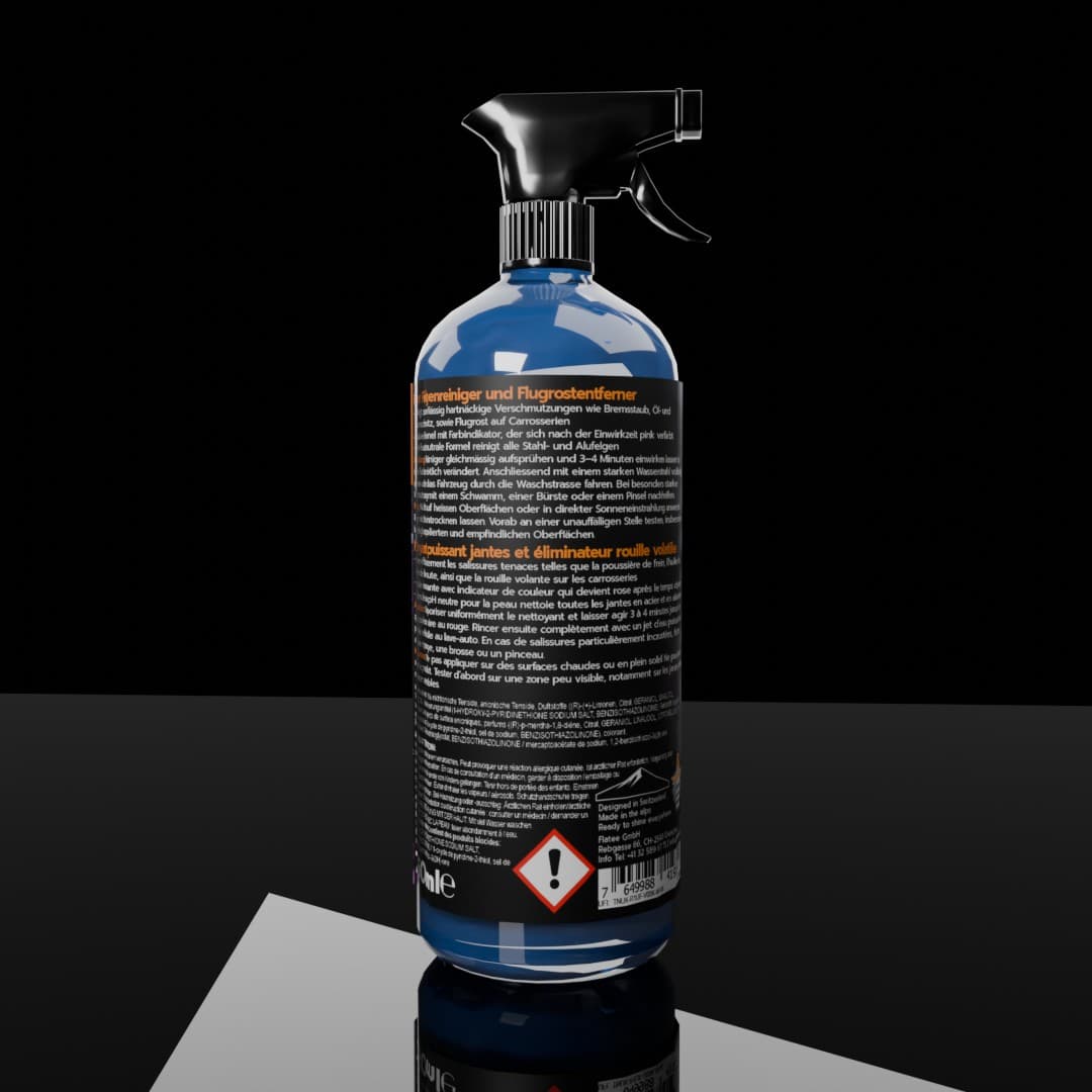 Flatee DirtyWheel Cleaner Felgenreiniger 750ml 18003 – Bild 3