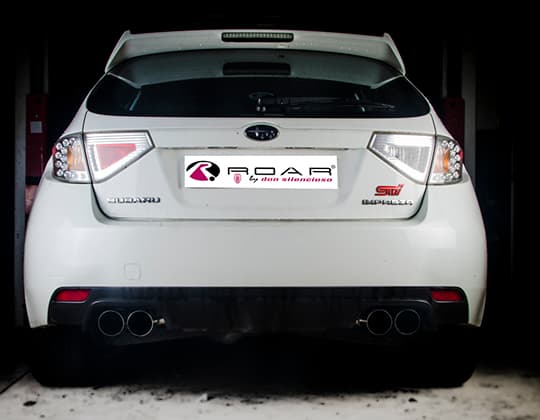 SUBARU IMPREZA WRX STI - ROAR DUPLEX SPORTAUSPUFF – Bild 4