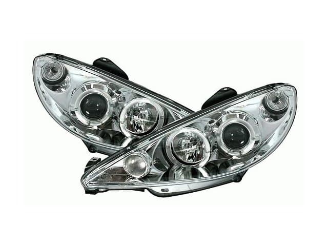PEUGEOT 206 (H4) - SCHEINWERFER ANGEL EYES – Bild 2
