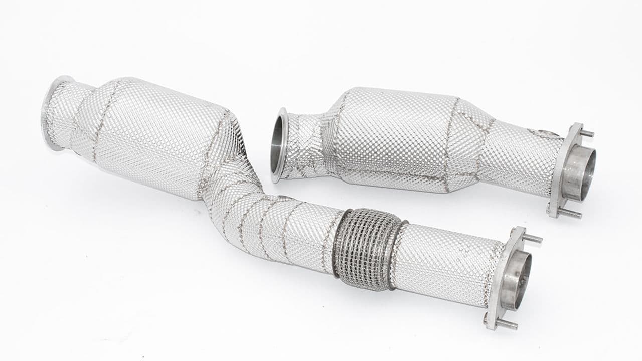 BMW M4 - GRAIL DOWNPIPE MIT 200 ZELLEN HJS SPORT KATALYSATOR