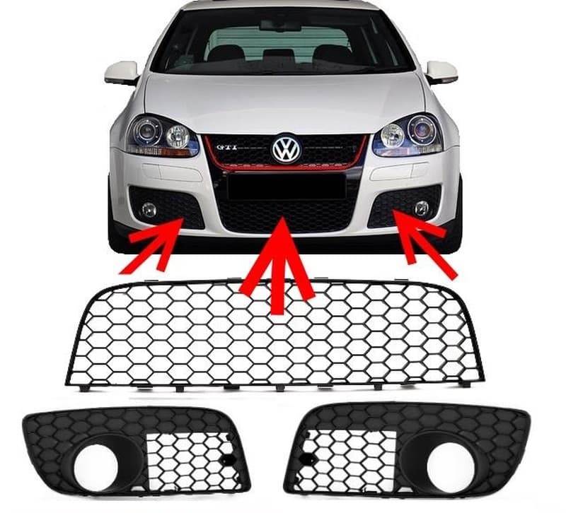 VW GOLF 5 GTI GITTER ABDECKUNGEN – Bild 2