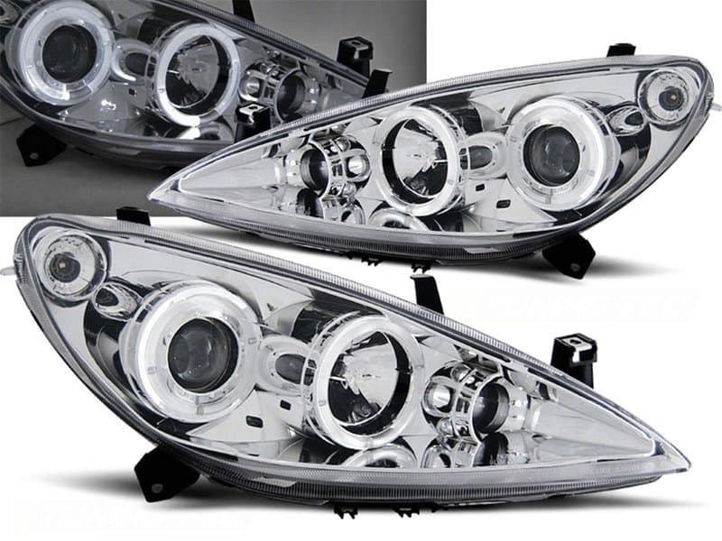 PEUGEOT 307 - SCHEINWERFER ANGEL EYES