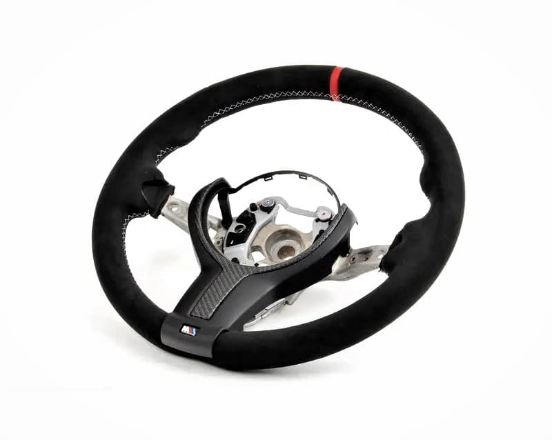 BMW M Performance II Lenkrad Alcantara mit Carbonblende – Bild 2