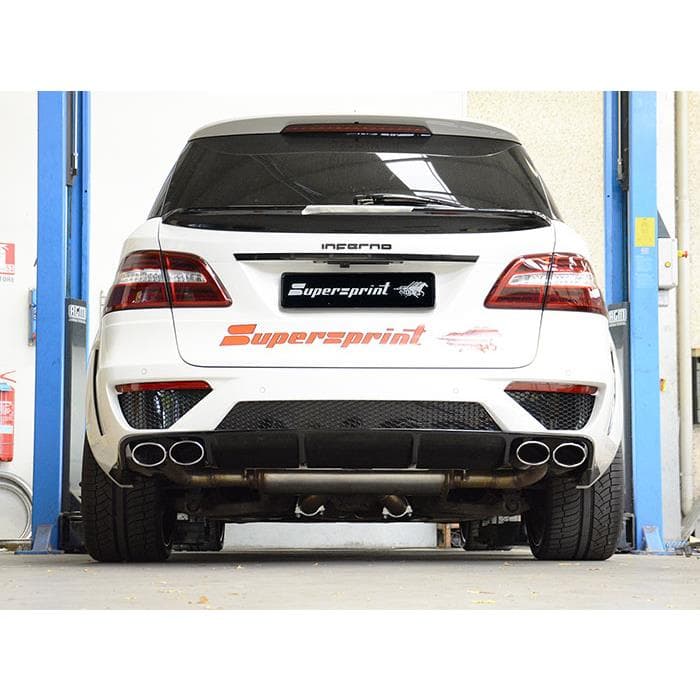 MERCEDES ML 63 AMG - KIT DUPLEX ENDROHRE – Bild 2