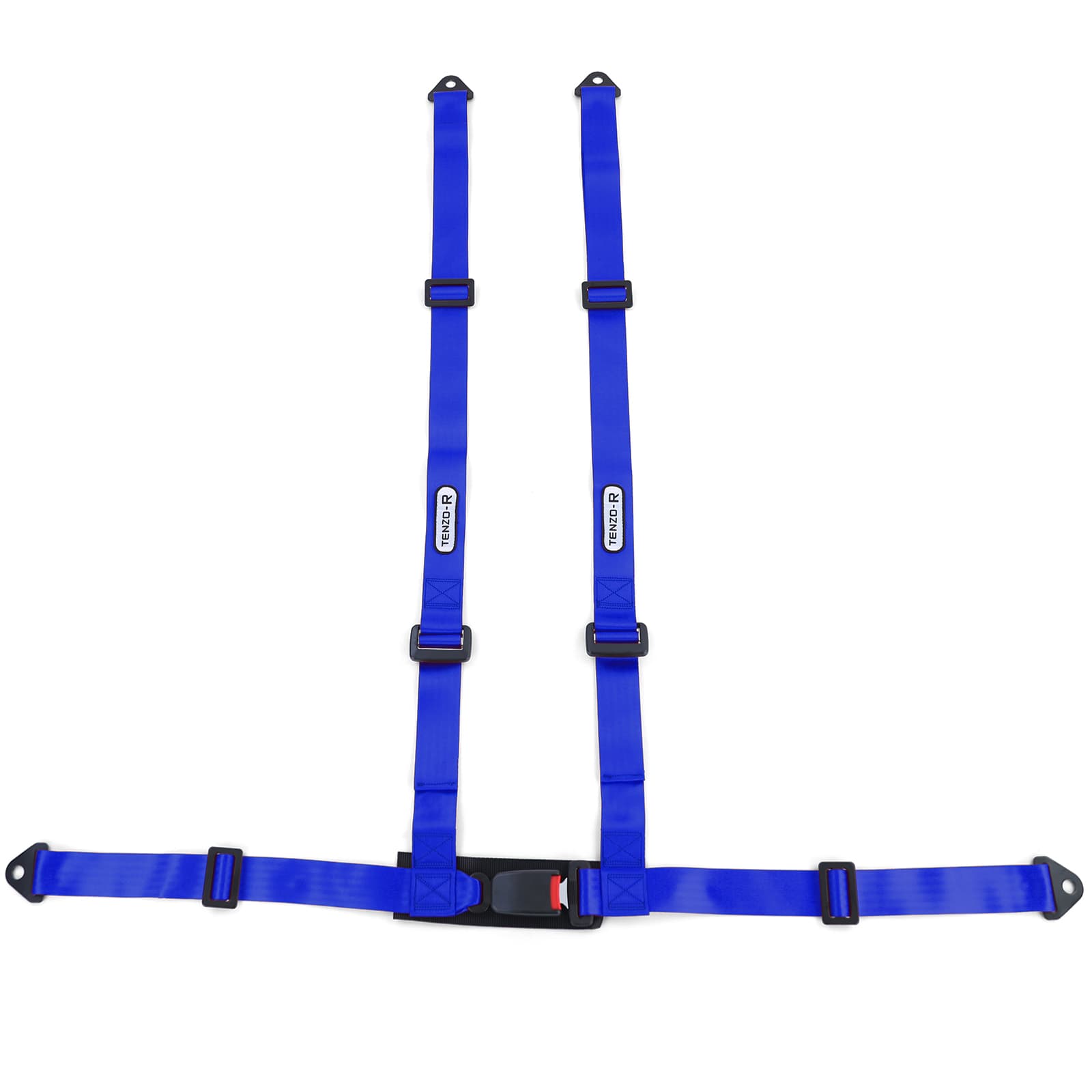 4-PUNKT HOSENTRÄGER GURT BLAU