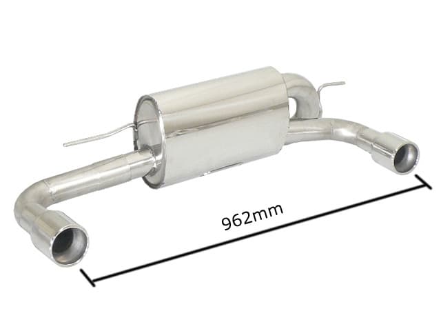 BMW 116i - RAGAZZON DUPLEX SPORTAUSPUFF Ø 63.5MM