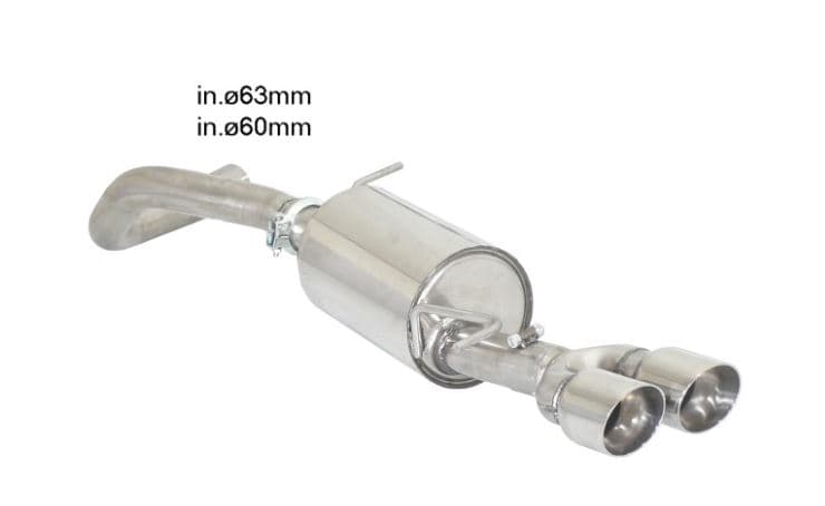 VW POLO WRC - RAGAZZON SPORTAUSPUFF Ø 63.5MM – Ragazzon