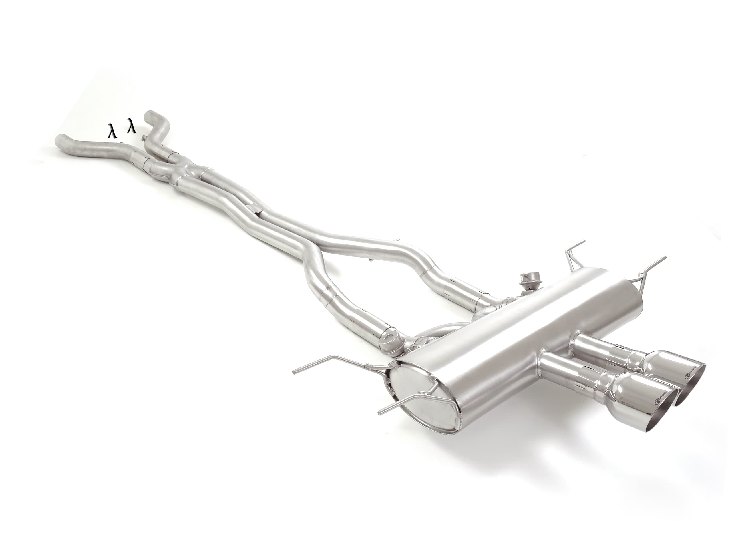 JAGUAR F-TYPE - RAGAZZON SPORTAUSPUFF ANLAGE AB KATALYSATOR Ø 63.5MM – Ragazzon