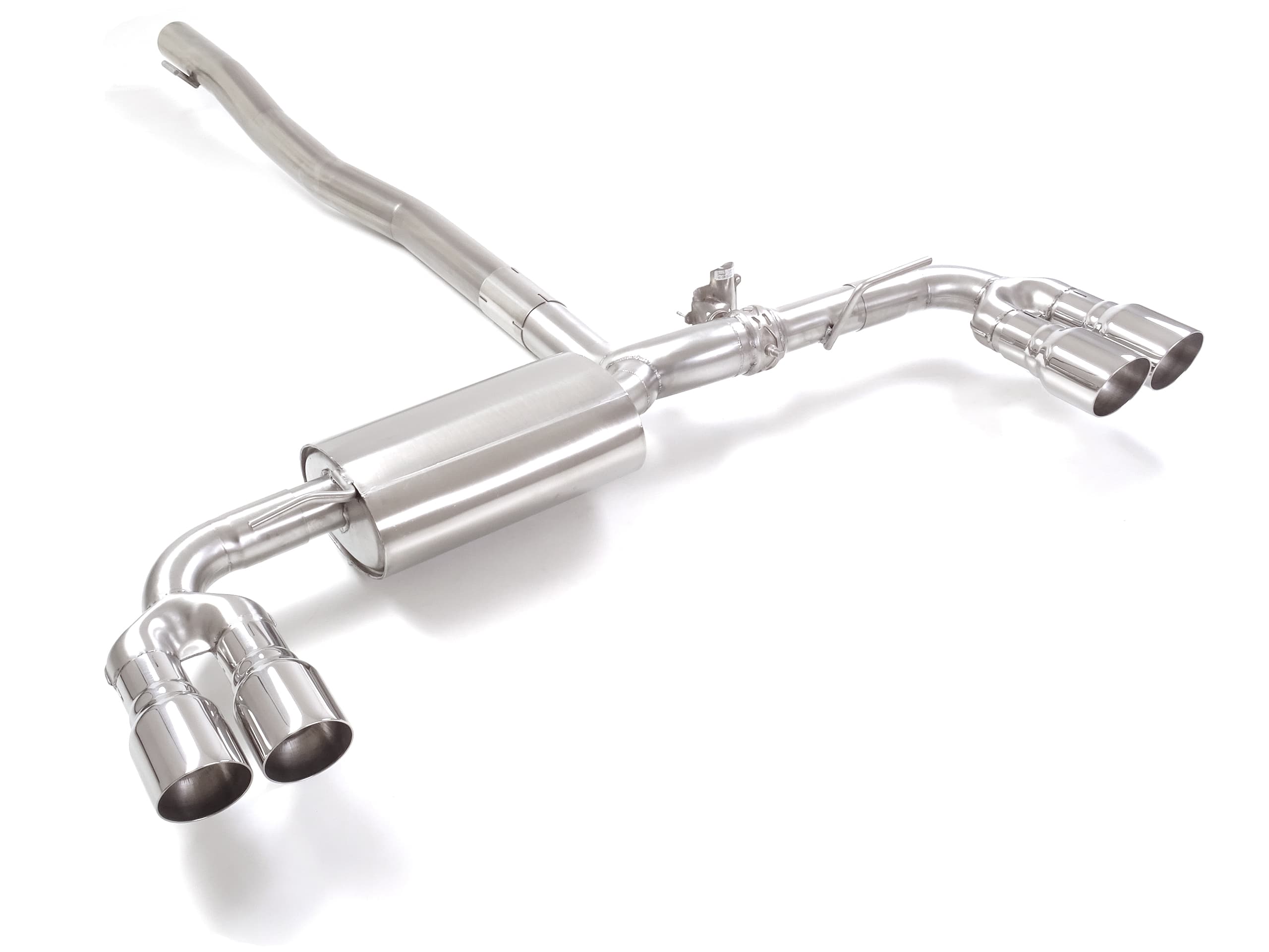 MERCEDES A-KLASSE A35 AMG - RAGAZZON DUPLEX SPORTAUSPUFF Ø 76MM – Ragazzon