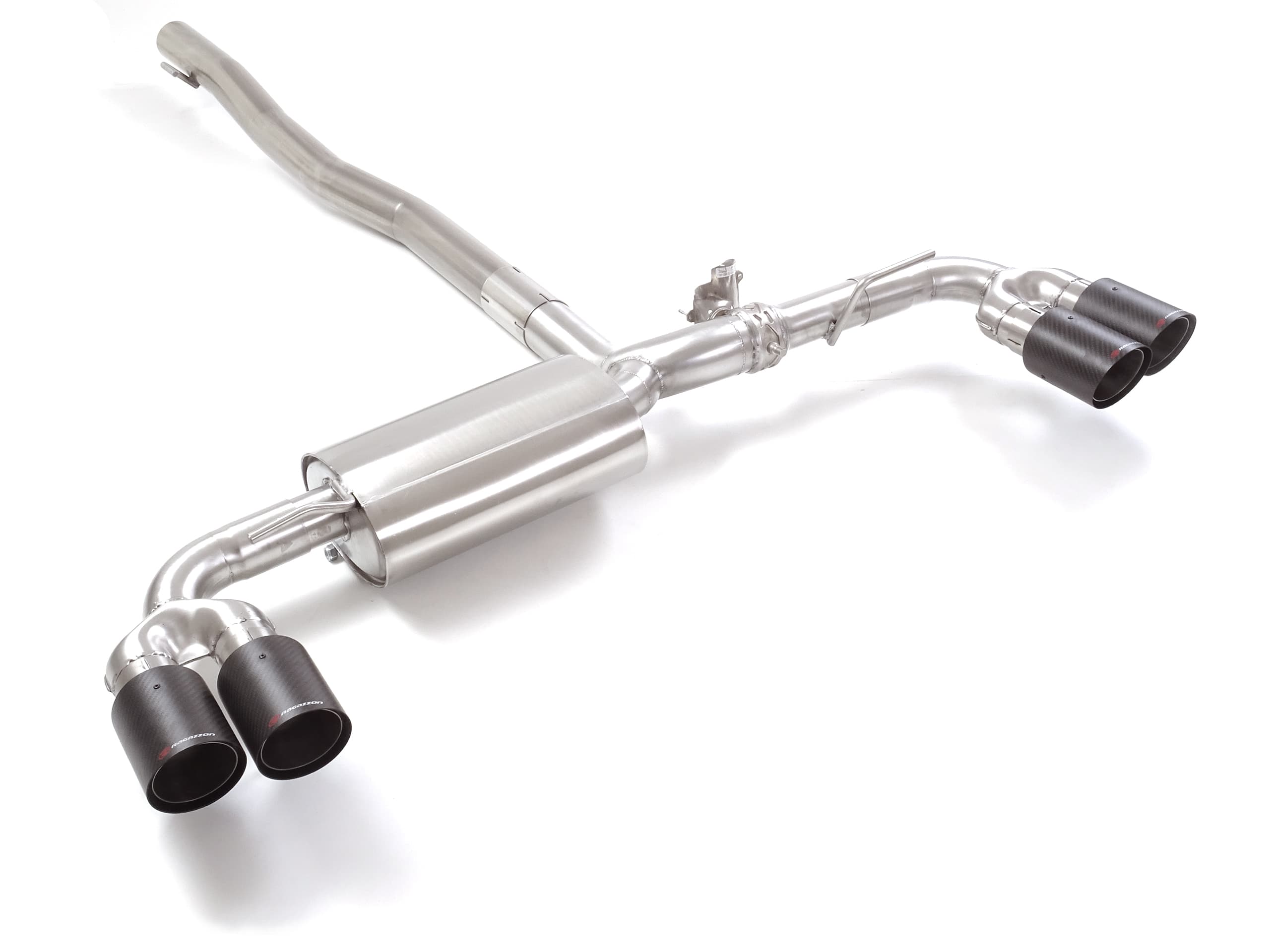 MERCEDES A-KLASSE A35 AMG - RAGAZZON DUPLEX SPORTAUSPUFF Ø 76MM – Ragazzon